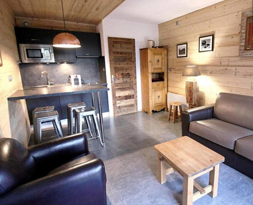 Studio Avec Coin Montagne Au Pied Des Pistes メジェーヴ エクステリア 写真